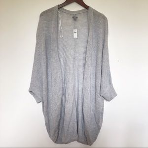 Aerie light gray cardigan